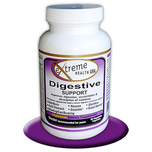 Extreme Health USA Digestive Support Formula, 90 Capsules, Extreme Health USA