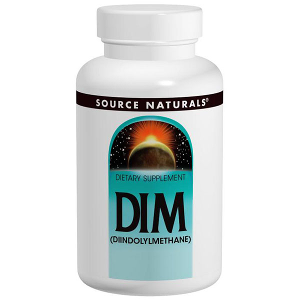 Source Naturals DIM 200 mg (Diindolylmethane), 30 Tablets, Source Naturals
