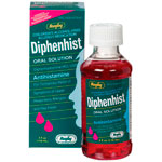 Watson Rugby Labs Diphenhist Oral Solution, For Children, Alcohol Free, 4 oz, Watson Rugby
