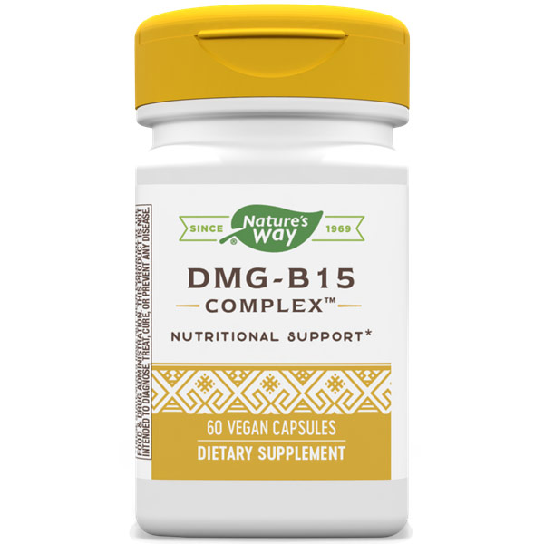 Enzymatic Therapy DMG-B15-Plus, 60 Veg Capsules, Enzymatic Therapy