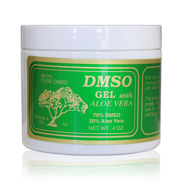 DMSO DMSO Gel with Aloe Vera, 70% Dmso / 30% Aloe Vera, Unfragranced, Plastic Bottle, 4 oz