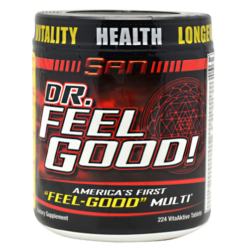 SAN Nutrition Dr. Feel Good, Multi Vitamin & Mineral, 224 Tablets, SAN Nutrition