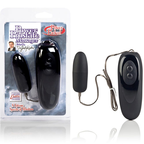 California Exotic Novelties Dr. Joel Kaplan Power Prostate Massager, Black, California Exotic Novelties