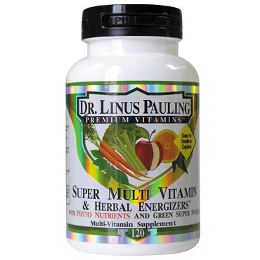 Irwin Naturals Dr. Linus Pauling Super Multi Vitamin with Herbs & Energizers, 120 Caplets, Irwin Naturals