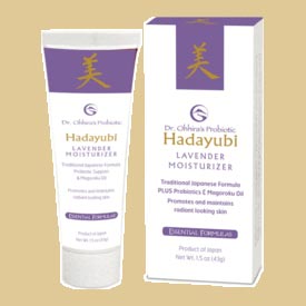 Essential Formulas Dr. Ohhira's Probiotic Hadayubi Lavender Moisturizer, 1.5 oz, Essential Formulas