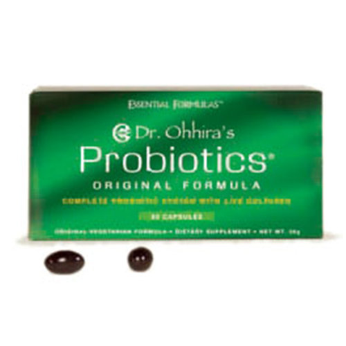 Essential Formulas Dr. Ohhira's Probiotics Original Formula, Certified Vegetarian, 30 Capsules, Essential Formulas