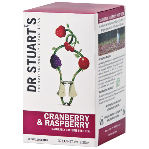Dr. Stuart's Tea Dr. Stuart's Cranberry & Raspberry Tea, 15 Tea Bags