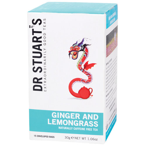 Dr. Stuart's Tea Dr. Stuart's Ginger & Lemongrass Tea, 15 Tea Bags