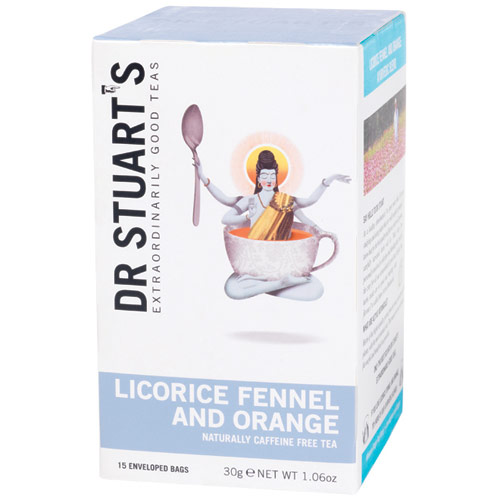 Dr. Stuart's Tea Dr. Stuart's Licorice, Fennel & Orange Tea, 15 Tea Bags