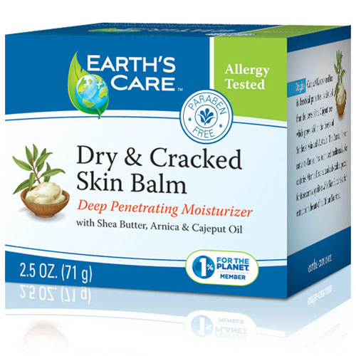 Earth's Care Dry & Cracked Skin Balm, 2.5 oz, Earth's Care