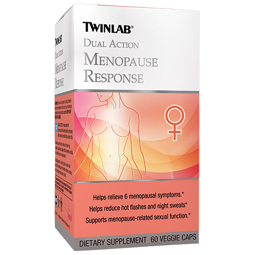 Twinlab Twinlab Dual Action Menopause Response, 60 Veggie Capsules