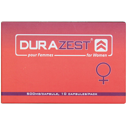Performance Herbs DuraZest for Women, Sexual Performance Supplement, 10 Capsules, Performance Herbs