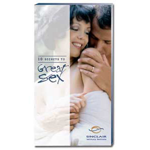 Sinclair Institute (DVD) Specialty Collection, 10 Secrets to Great Sex, 60 mins, Sinclair Institute