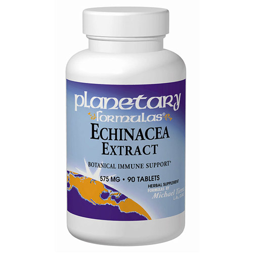 Planetary Herbals Echinacea Extract 575mg 42 tabs, Planetary Herbals
