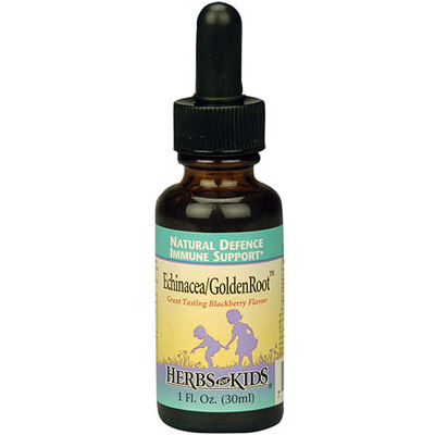 Herbs For Kids Echinacea/GoldenRoot, Blackberry Flavor Alcohol-Free 1 oz from Herbs For Kids