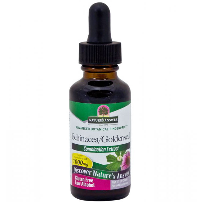 Nature's Answer Echinacea-Goldenseal Extract Liquid 1 oz from Nature's Answer