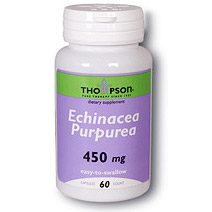 Thompson Nutritional Echinacea Purpurea Root 450mg 60 caps, Thompson Nutritional Products