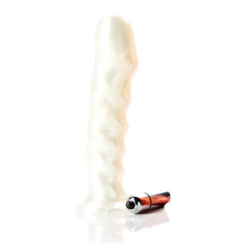 Tantus Toys Echo Vibrator, Pearl White, Tantus Toys