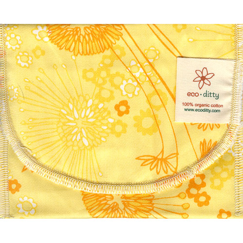 Eco Ditty Eco Ditty Snack Ditty Reusable Snack Bag, Fields of Honey