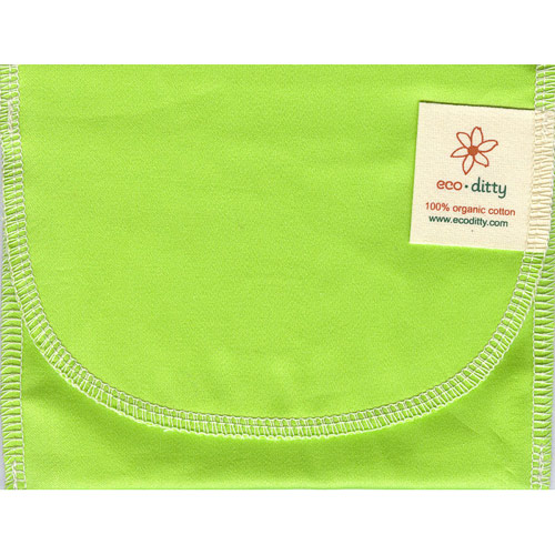 Eco Ditty Eco Ditty Snack Ditty Reusable Snack Bag, Spring Green