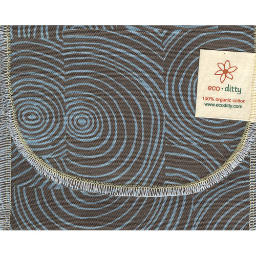 Eco Ditty Eco Ditty Wich Ditty Reusable Sandwich Bag, Let It Grow Brown