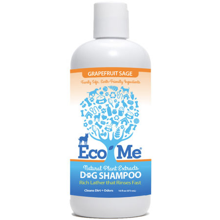 Eco-Me Eco-Me Dog Shampoo, Natural Plant Extracts, Grapefruit Sage, 16 oz