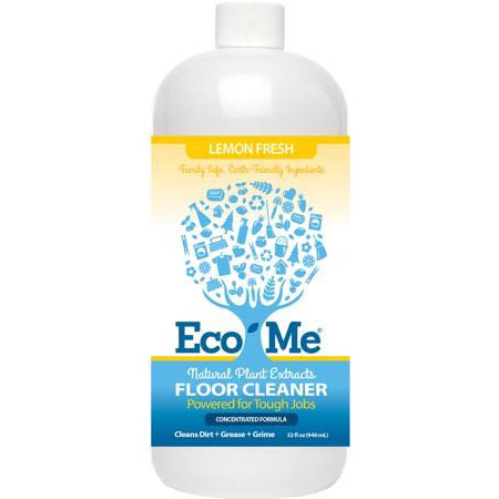 Eco-Me Eco-Me Floor Cleaner, Natural Plant Extracts, Lemon Fresh, 32 oz
