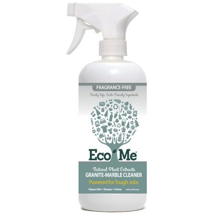 Eco-Me Eco-Me Granite & Marble Cleaner, Natural Plant Extracts, Fragrance Free, 16 oz