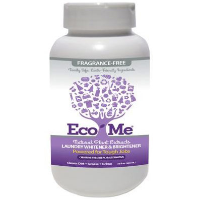 Eco-Me Eco-Me Laundry Whitener Brightener Powder, Natural Plant Extracts, Fragrance Free, 32 oz