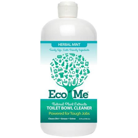 Eco-Me Eco-Me Toilet Bowl Cleaner, Natural Plant Extracts, Herbal Mint, 32 oz