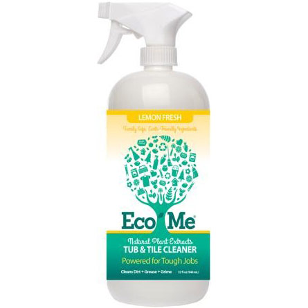 Eco-Me Eco-Me Tub & Tile Cleaner, Natural Plant Extracts, Lemon Fresh, 32 oz