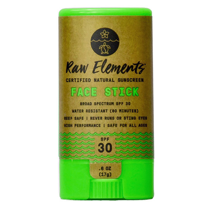 Raw Elements Eco Stick SPF 30+ Sunscreen, 0.6 oz, Raw Elements