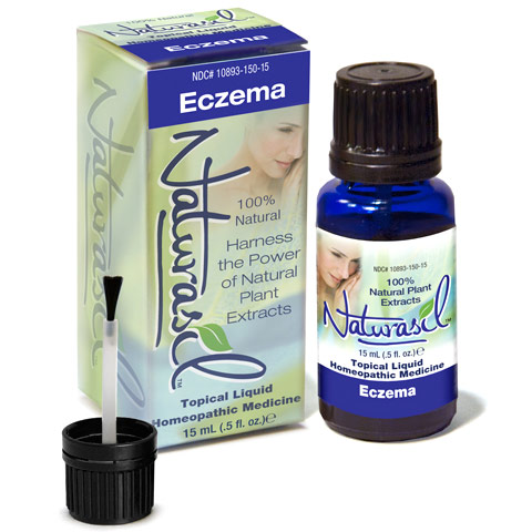 Naturasil Topical Liquid Homeopathic Remedy for Eczema, 15 ml, Naturasil