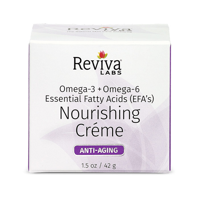 Reviva Labs EFAs Cream (Essential Fatty Acid Cream), 1.5 oz, Reviva Labs