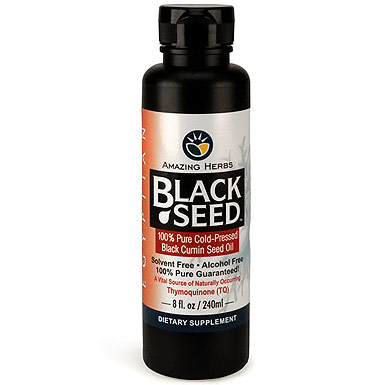 Amazing Herbs Egyptian Black Seed Oil, 8 oz, Amazing Herbs