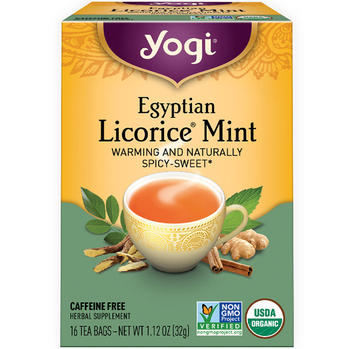 Yogi Tea Egyptian Licorice Mint Tea 16 tea bags from Yogi Tea