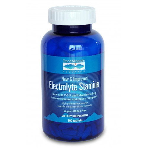 Trace Minerals Research Electrolyte Stamina (High Performance Energy), 90 Tablets, Trace Minerals Research