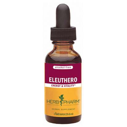 Herb Pharm Eleuthero Glycerite (Siberian Ginseng) Liquid, 4 oz, Herb Pharm