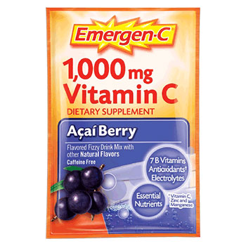 Alacer/Emergen C Emergen-C Acai Berry, 30 Packets, Alacer Emer'gen-C