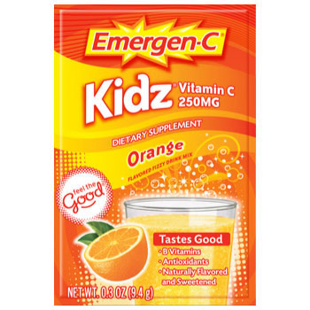 Alacer/Emergen C Emergen-C Kid's Orange, 10 Packets, Alacer/Emergen C