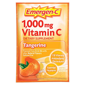 Alacer/Emergen C Emergen-C Tangerine Vitamin Powder 30 Packets (Emer'gen-C)