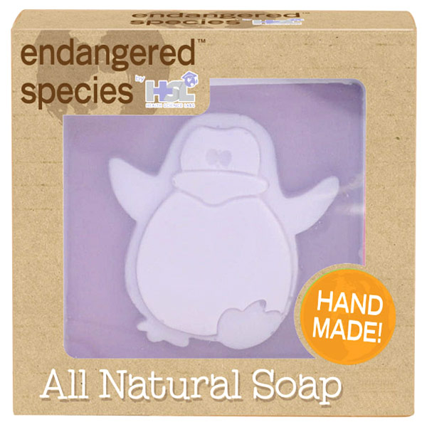 Health Science Labs Endangered Species Children's Character Bar Soap - Penquin, 2.2 oz, Health Science Labs