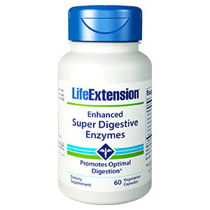Life Extension Enhanced Super Digestive Enzymes, 100 Vegetarian Capsules, Life Extension