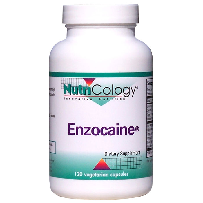 NutriCology/Allergy Research Group Enzocaine, Connective & Joint Tissue Support, 120 Vegicaps, NutriCology
