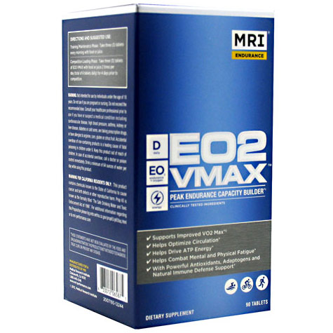 MRI MRI EO2 VMax, Peak Endurance Capacity Builder, 90 Tablets