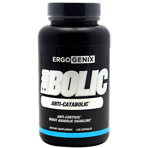 ErgoGenix ErgoBolic, Anti-Cortisol, 120 Capsules, ErgoGenix