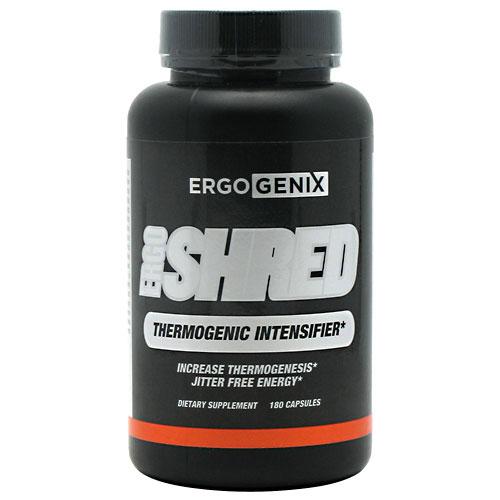 ErgoGenix ErgoShred, Thermogenic Intensifier, 180 Capsules, ErgoGenix
