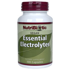 NutriBiotic Essential Electrolytes, 100 Capsules, NutriBiotic