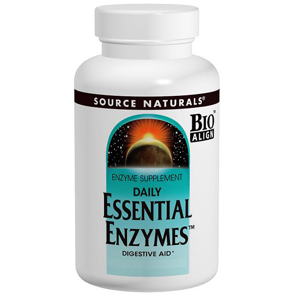 Source Naturals Essential Enzymes 500mg 60 caps from Source Naturals