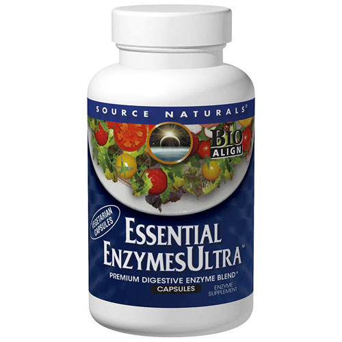 Source Naturals Essential Enzymes Ultra Caps, 120 Capsules, Source Naturals